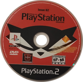 Official U.S. PlayStation Magazine Demo Disc 62 - Disc (North America) - 500x497