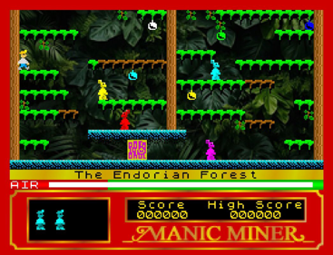 Manic Miner - Screenshot - Gameplay (World) - 1045x800
