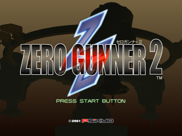 Zero Gunner 2 - Screenshot - Game Title (null) - 1280x960