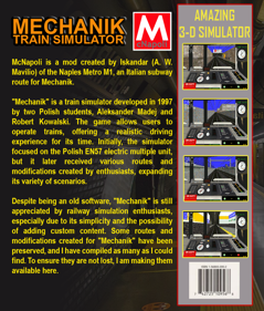 Mechanik: McNapoli - Box - Back (World) - 800x940