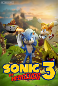 Teen Sonic in Sonic 3 - Box - Front (World) - 526x766