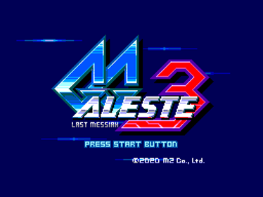 GG Aleste 3 - Screenshot - Game Title (Japan) - 256x192