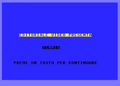 Tennis (Editoriale Video) - Screenshot - Game Title (null) - 621x444