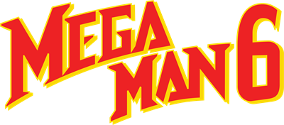 Mega Man 6 - Clear Logo (null) - 2400x1058