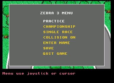 Zebra 3 - Screenshot - Game Select (null) - 675x491