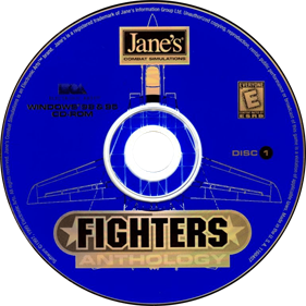 Jane's Fighters Anthology - Disc (North America) - 772x772