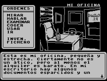 Sam Mallard: The Case of the Missing Swan - Screenshot - Gameplay (Spain) - 512x384
