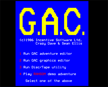 The Graphic Adventure Creator - Screenshot - Game Title (null) - 640x512