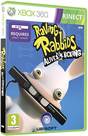 Raving Rabbids: Alive & Kicking - Box - 3D (null) - 567x878