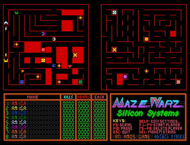 Illustration of Maze Warz