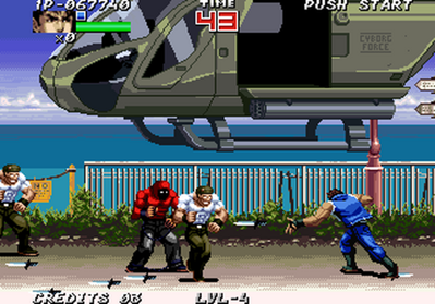 Double Dragon One - Screenshot - Gameplay (World) - 794x555