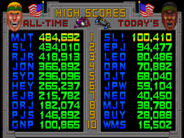 Total Carnage - Screenshot - High Scores (null) - 640x480