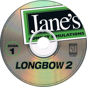 Jane's Longbow 2 - Disc (North America) - 735x738