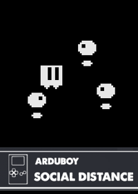 The Social Distance Game - Fanart - Box - Front (World) - 228x320