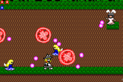 Touhou Kaisekiki: Arabasiri - Screenshot - Gameplay (World) - 320x213