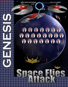 Space Flies Attack - Fanart - Box - Front (null) - 798x1016