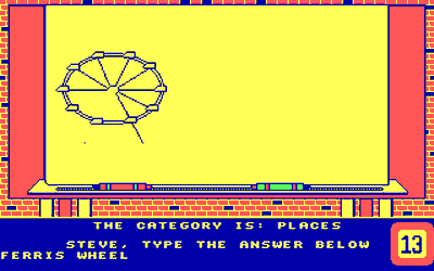 Win, Lose, or Draw Junior - Screenshot - Gameplay (null) - 320x200