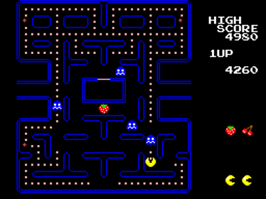 Pac-Man - Screenshot - Gameplay (World) - 256x192