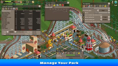 RollerCoaster Tycoon Classic - Screenshot - Gameplay (null) - 1920x1080