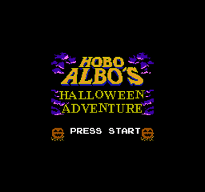 Hobo Albo's Halloween Adventure - Screenshot - Game Title (World) - 256x240