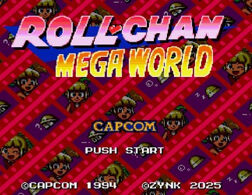 Roll-Chan: Mega World - Screenshot - Game Title (null) - 575x446