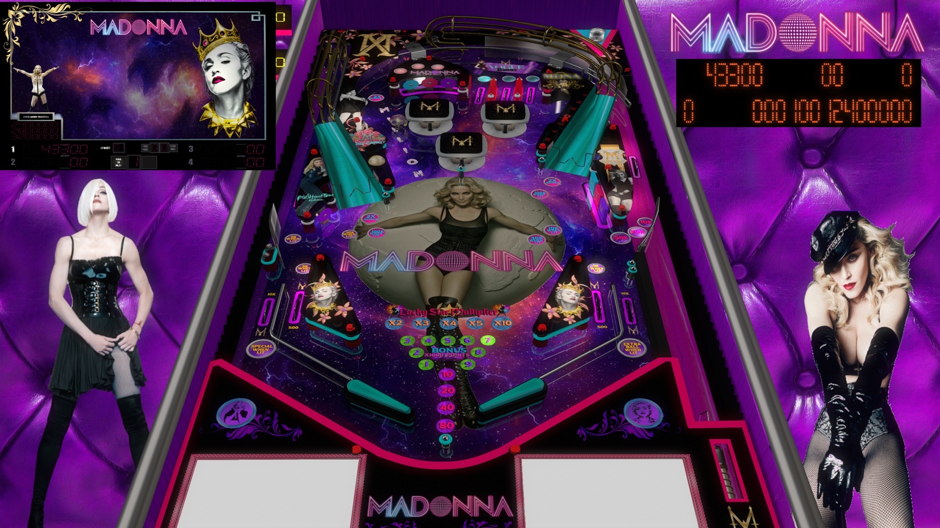 Illustration of Madonna Tribute