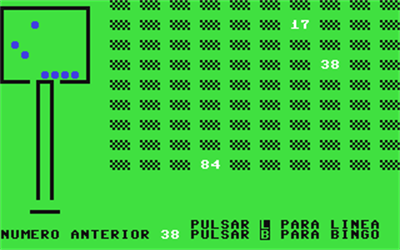 Bingo (SIMSA) - Screenshot - Gameplay (Spain) - 320x200