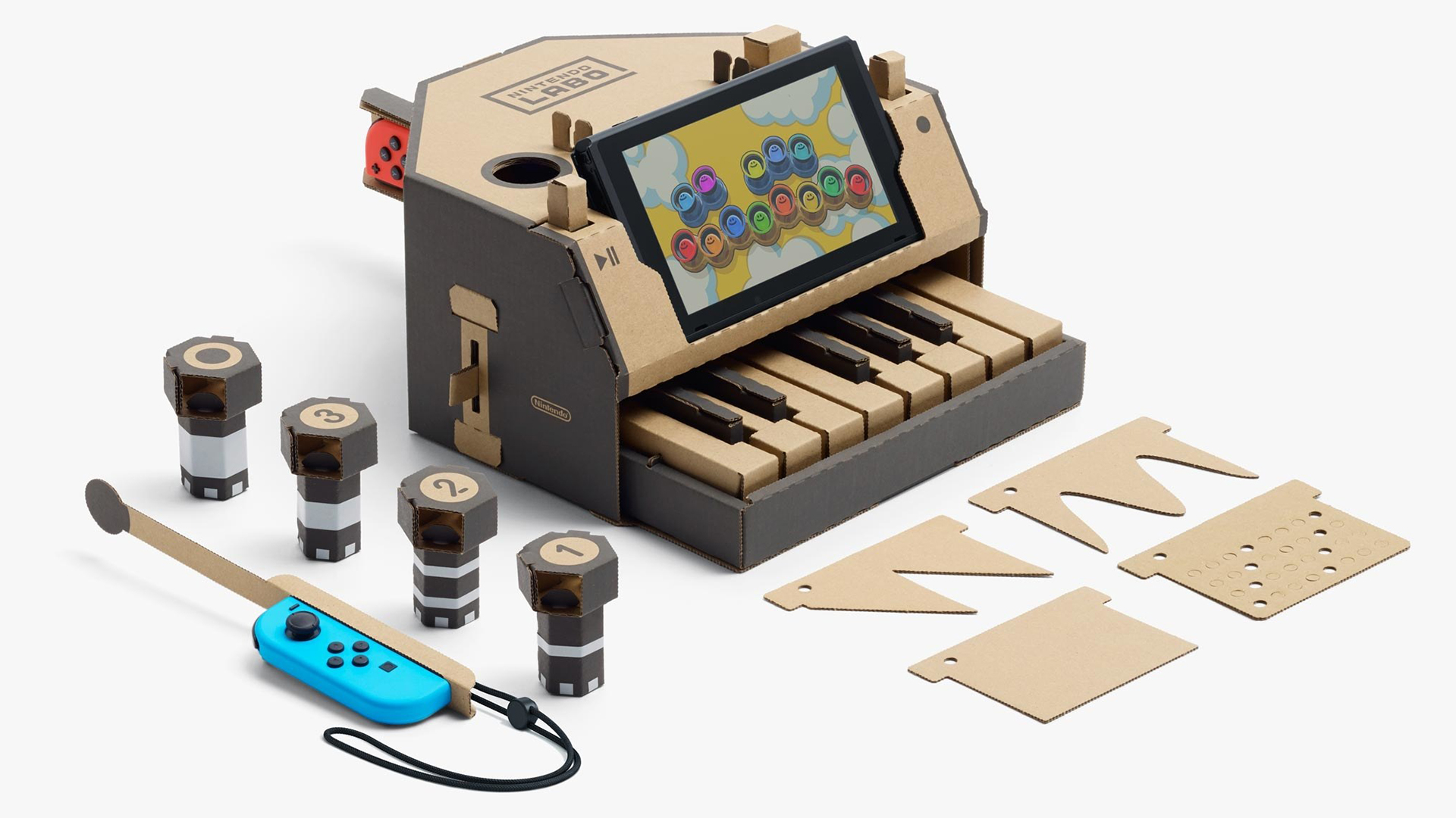 Illustration of Nintendo Labo: Toy-Con 01: Variety Kit