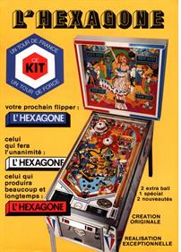 L'Hexagone - Advertisement Flyer - Front (France) - 850x1178
