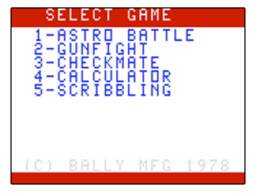 Astro Battle 2009 - Screenshot - Game Title (null) - 640x480