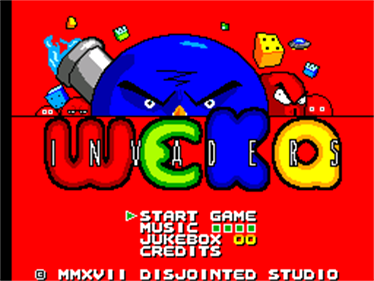 Weka Invaders - Screenshot - Game Title (null) - 256x192