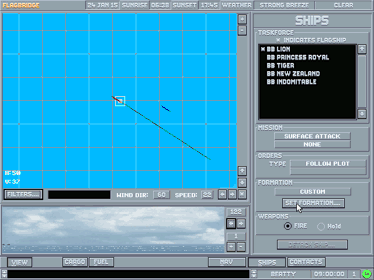 The Complete Great Naval Battles: The Final Fury - Screenshot - Gameplay (null) - 640x480