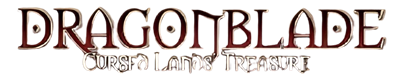 Dragonblade: Cursed Lands Treasure - Clear Logo (null) - 906x172