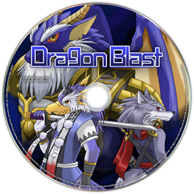 DragonBlast - Fanart - Disc (North America) - 1459x1458