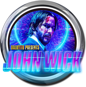 John Wick: BabaYaga Pinball Edition - Fanart - Cart - Front (null) - 882x892
