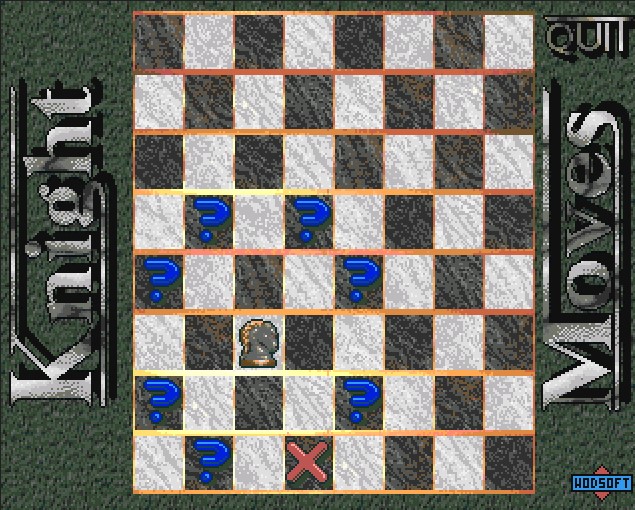 Illustration of Knight Moves