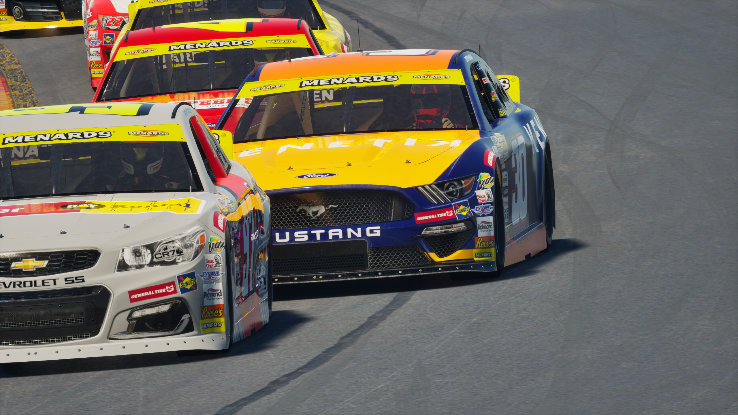 Illustration of NASCAR 25 Gold Edition