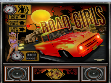 Road Girls Revisited - Arcade - Marquee (World) - 1273x953
