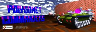 Polygonet Commanders - Arcade - Marquee (null) - 500x168