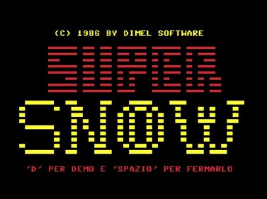 Super Snow - Screenshot - Game Title (null) - 693x516