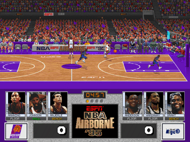 ESPN NBA Airborne '95 - Screenshot - Gameplay (null) - 640x480
