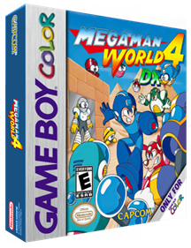 Mega Man World 4 DX - Box - 3D (null) - 494x640