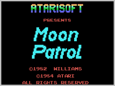 Moon Patrol (Collectorvision Games) - Screenshot - Game Title (World) - 256x192