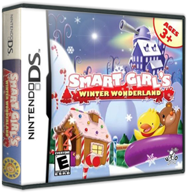 Smart Girl's Winter Wonderland - Box - 3D (North America) - 587x598