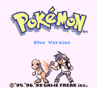 Pokémon Play as Blue! - Screenshot - Game Title (World) - 160x144