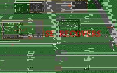 Prime Time NFL Starring Deion Sanders - Screenshot - Gameplay (North America) - 320x200