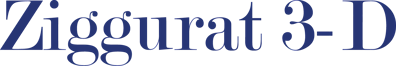 Ziggurat 3D - Clear Logo (World) - 6004x1000
