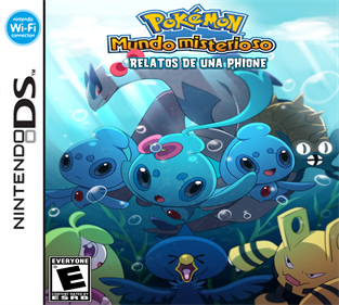 Pokémon Mystery Dungeon: A Phione's Tale - Fanart - Box - Front (Spain) - 1000x897