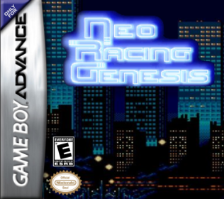Neo Racing Genesis - Fanart - Box - Front (World) - 320x284