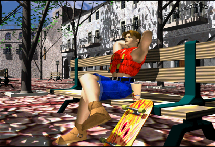 Illustration of Virtua Fighter CG Portrait Series Vol. 8: Lion Rafale